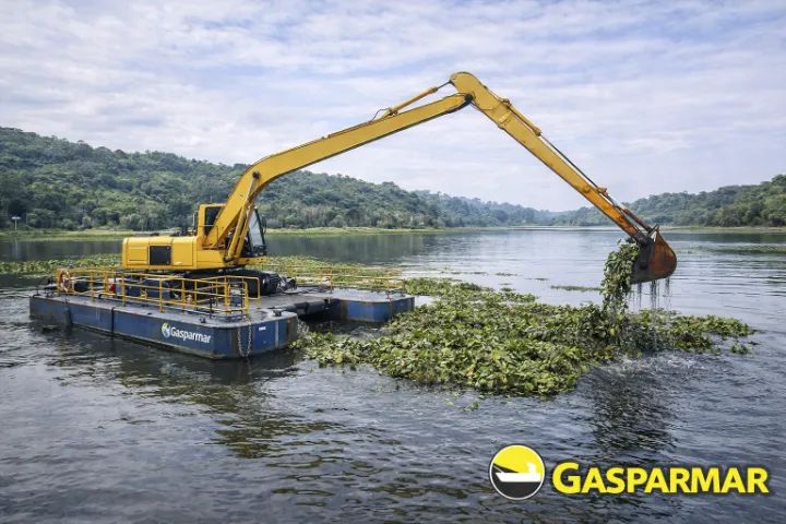 Limpeza de Lago, Represa e Vegetação Aquática