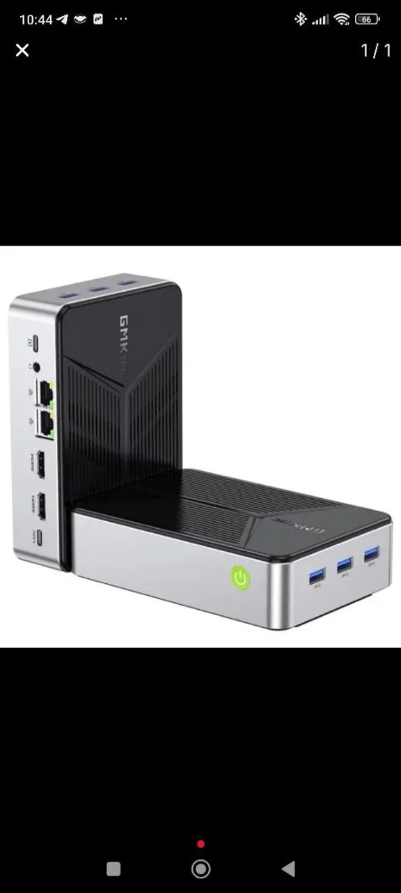 Mini PC NUCBOX GMKTEC G9 Intel N150/ 12 GB DDR5/ 64 EMMC/ 512 SSD