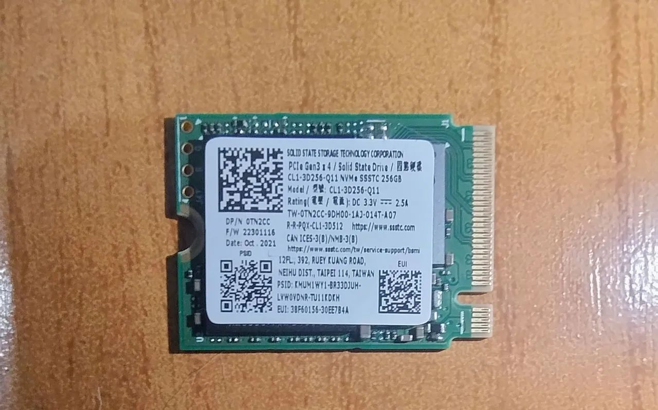 (UNIDADE) SSD CL1-3D256-Q11 NVMe M.2 256GB