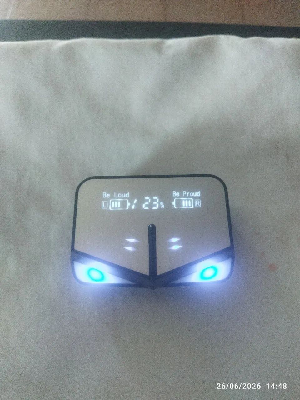 Fone de ouvido sem fio 