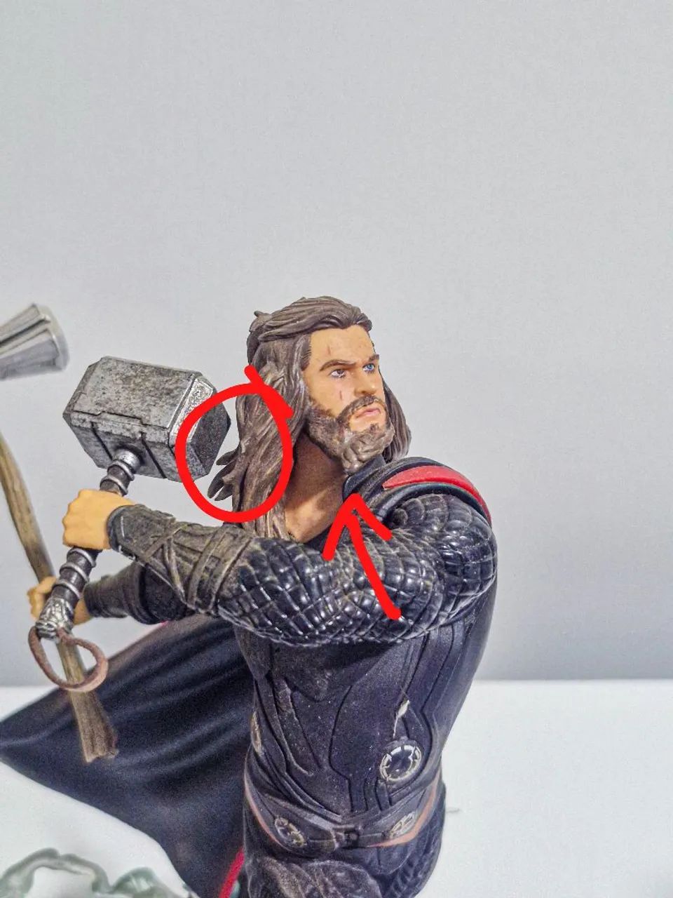 Thor Endgame 1/10 Iron Studios (Com detalhes) - Foto 4