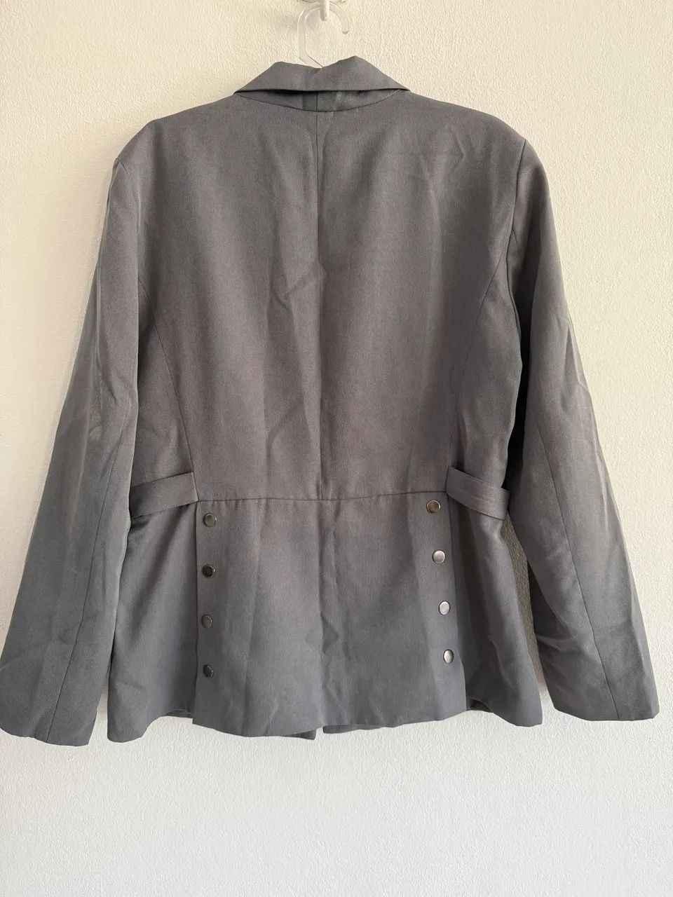 Blazer feminino cinza - Foto 4