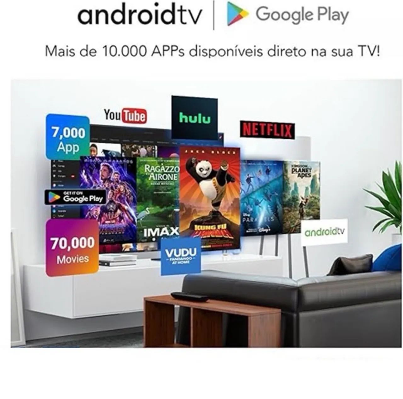 Tv Smart 32? (nova com garantia ) - Foto 3
