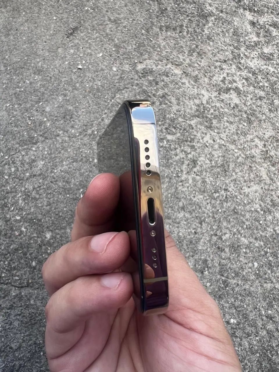 iPhone 14 Pro 128 gigas Gold telefone pra venda * ou * - Foto 5