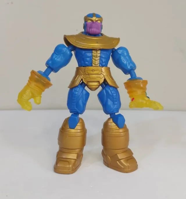 Action Figure Thanos Bend And Flex Marvel Avengers Hasbro 16cm - Foto 5