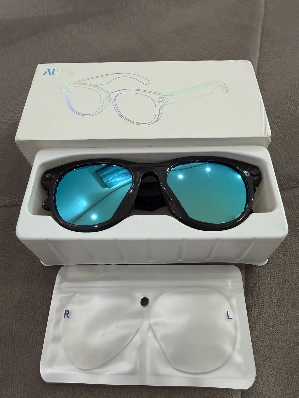 Óculos inteligente AÍ Smart Glasses 