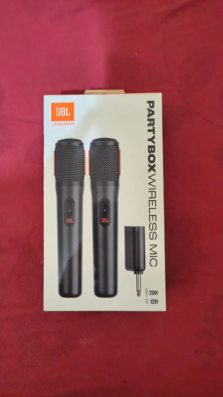 Microfone sem fio JBL PartyBox441992580810024962