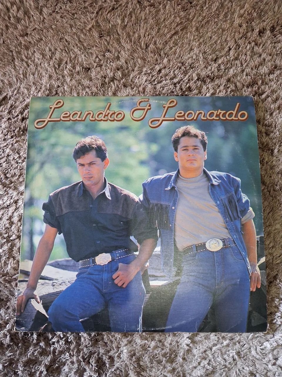 Disco LP Vinil - Leandro e Leonardo (1990)