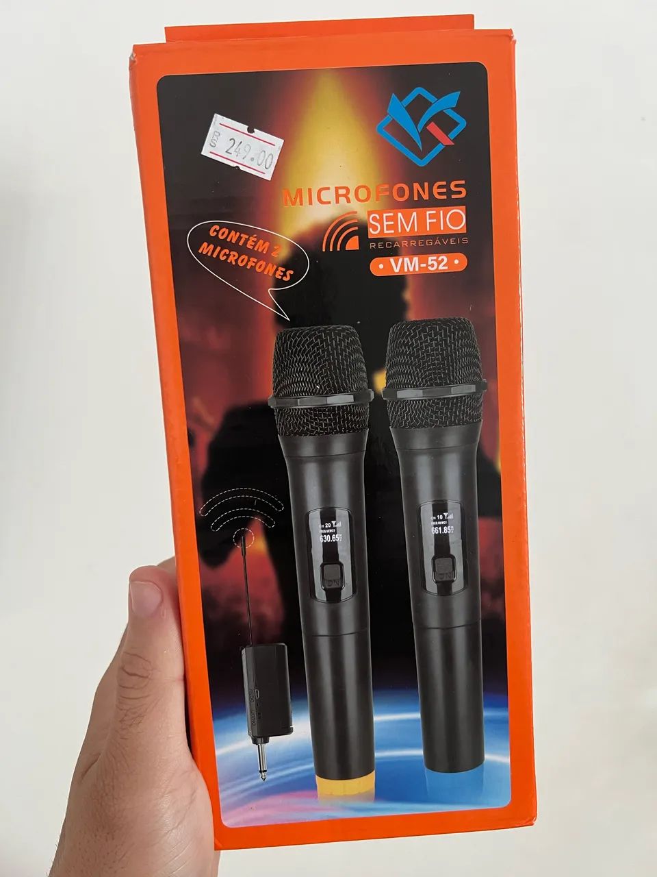 Microfones sem fio