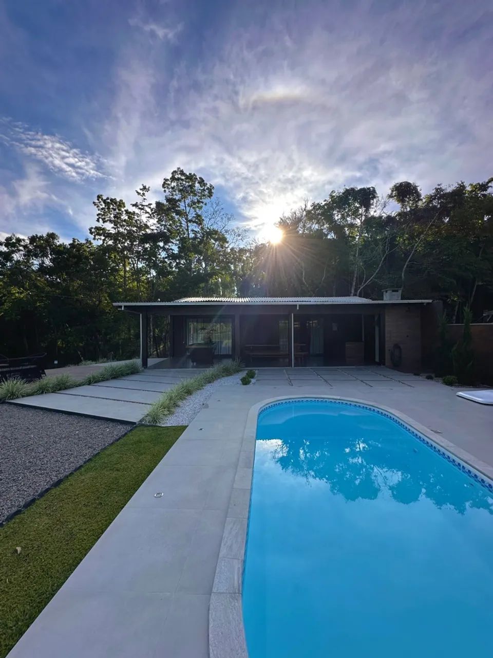 Sítio com casa semi mobiliada com piscina  - Foto 2