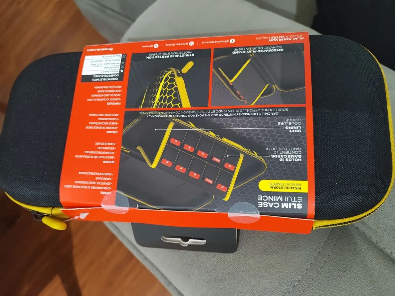 Case Slim Pikachu Switch 2 Oficial - Foto 2