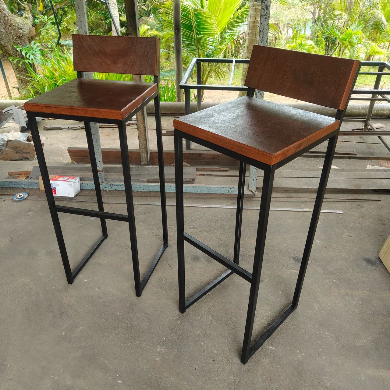 Banquetas estilo industrial  - Foto 3