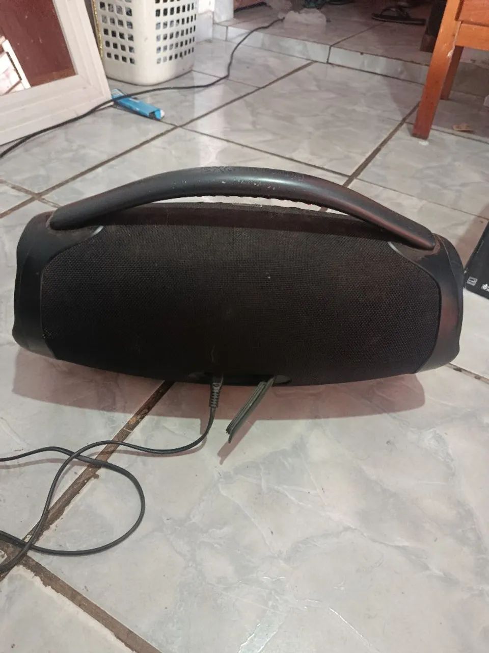 Caixa de som bombox 