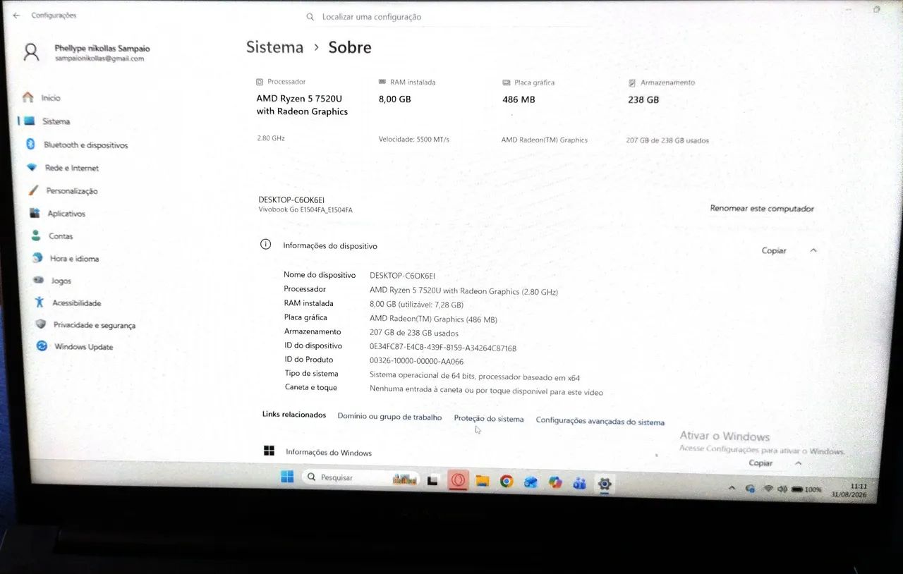 Nootbook Asus vivobook  - Foto 4