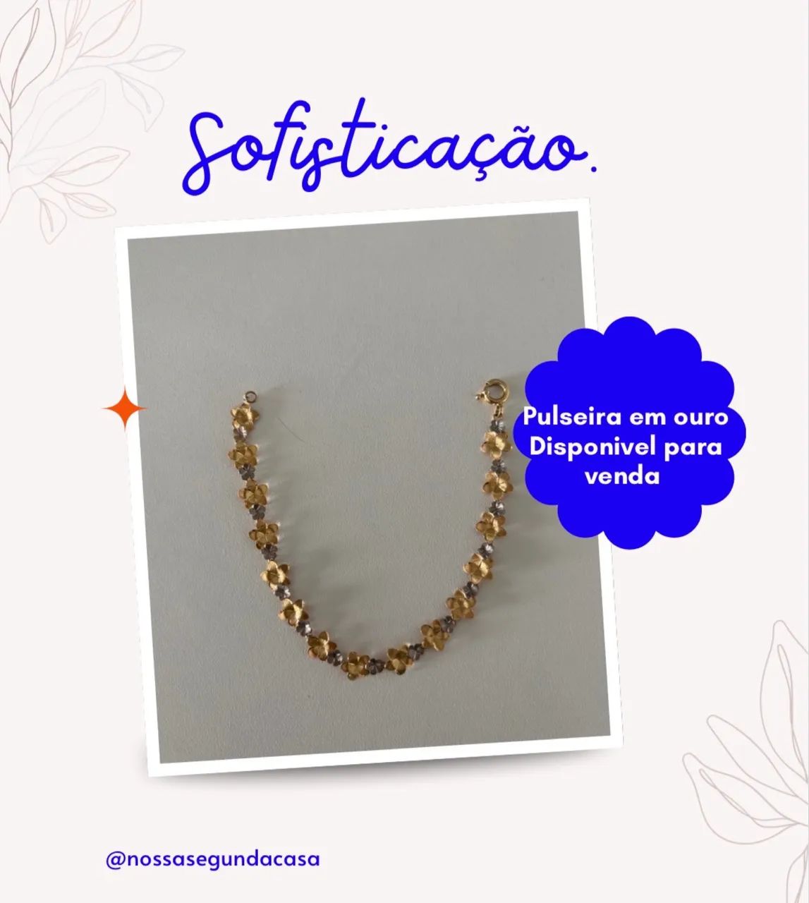 Vendo pulseira em ouro - Foto 4