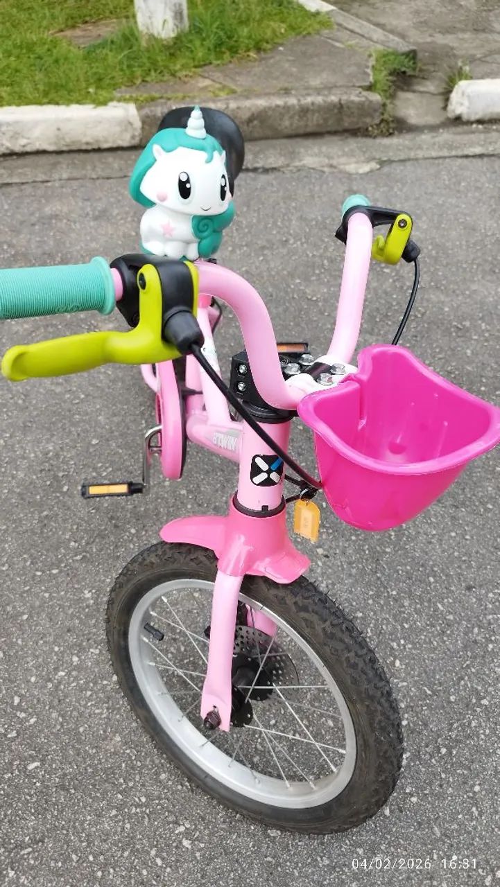 Bicicleta aro 16 impecável + capacete ? - Foto 4