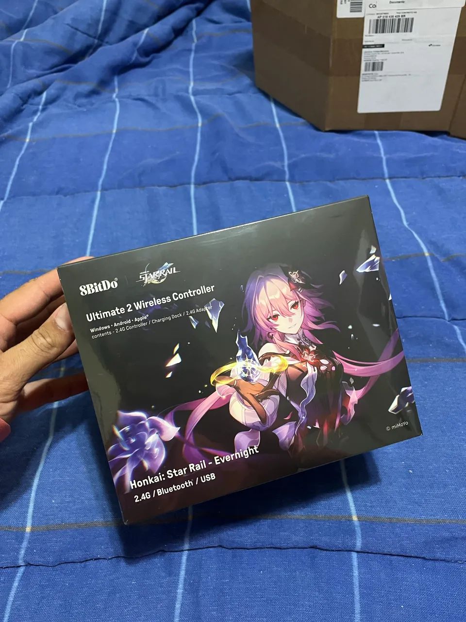 Controle 8BitDo Ultimate 2 Honkai Star Evernight - Foto 4