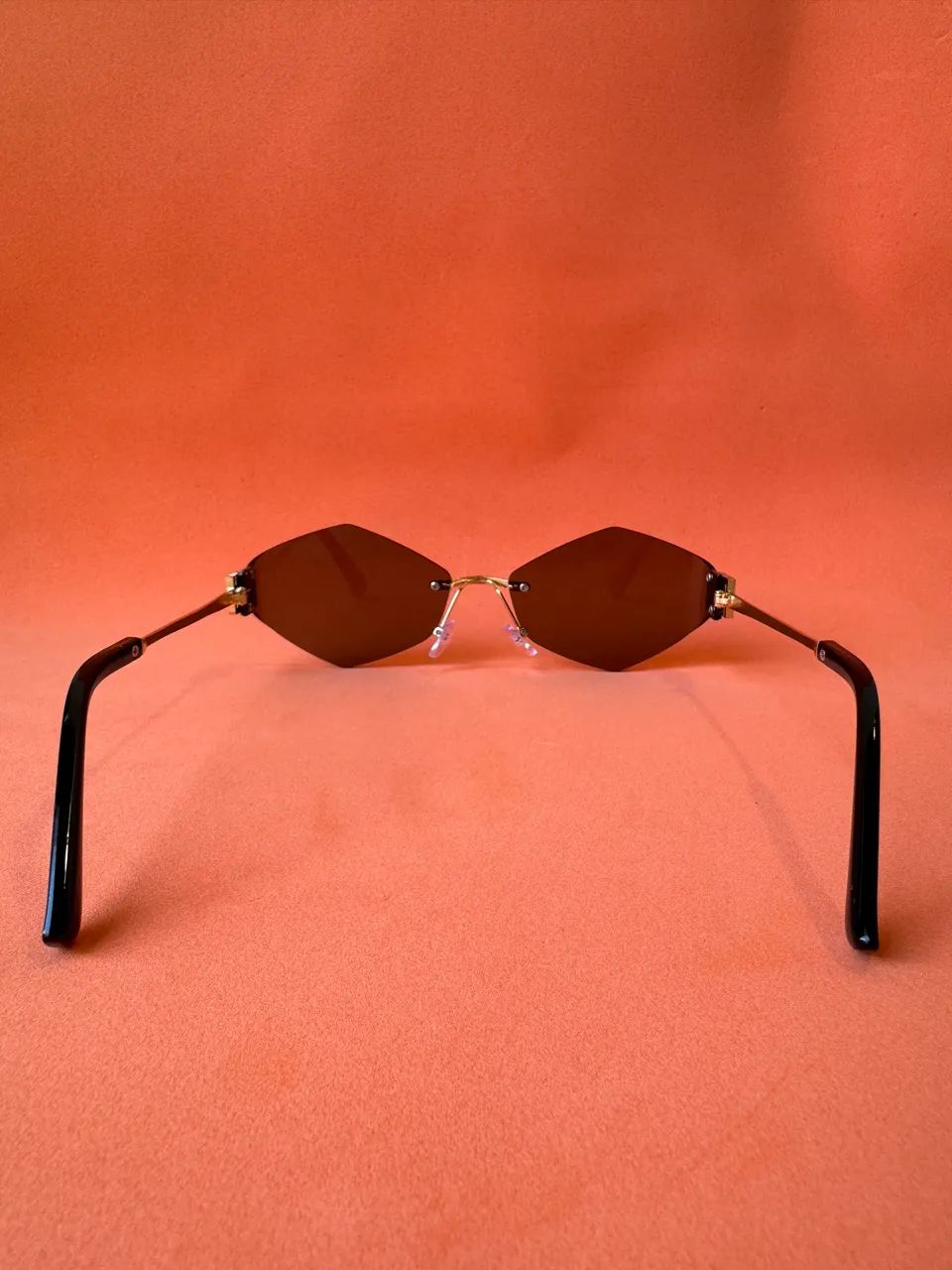 Óculos de sol hexagonal miu miu novo - Foto 2