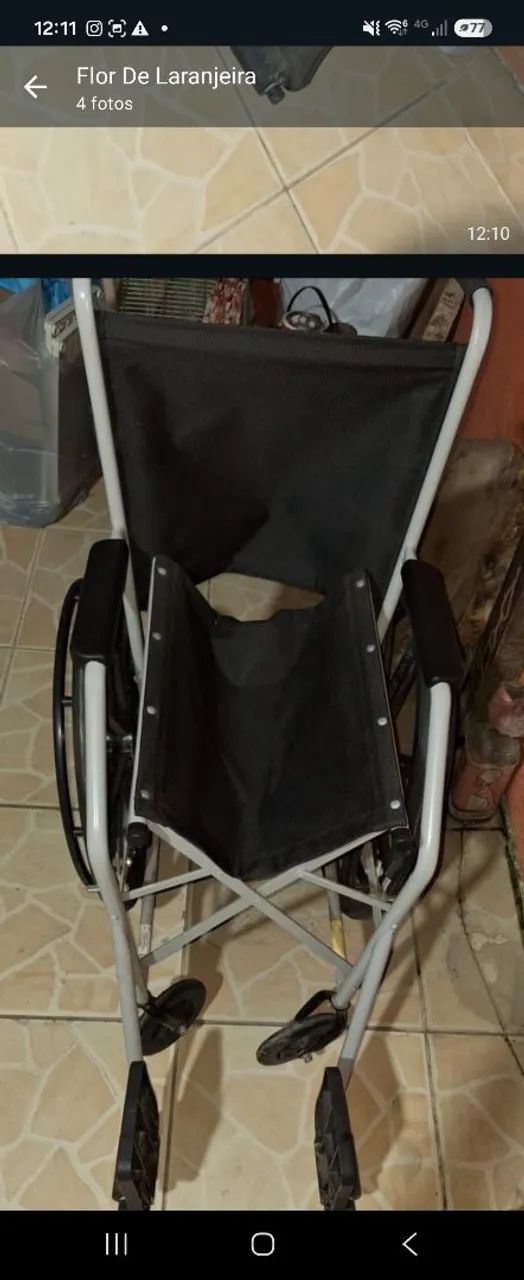 Vendo cadeira de rodas - Foto 2