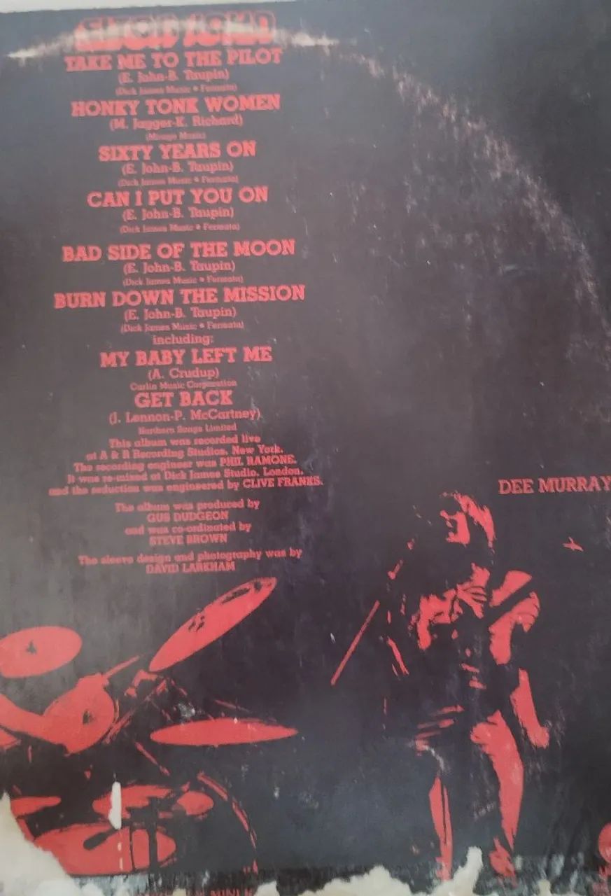 Disco vinil Elton John honky tonk women - Foto 2