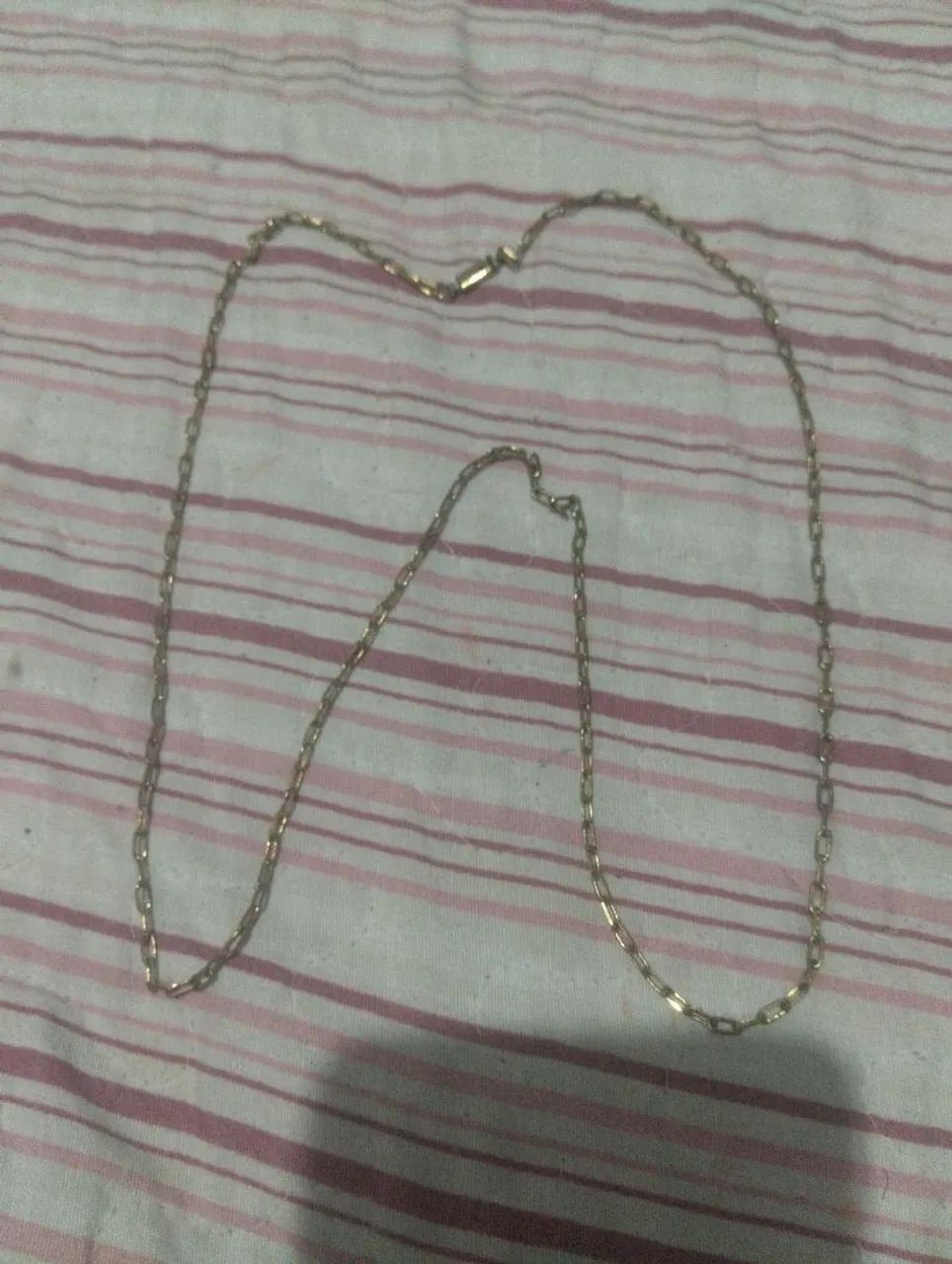 Corrente banhada ouro 