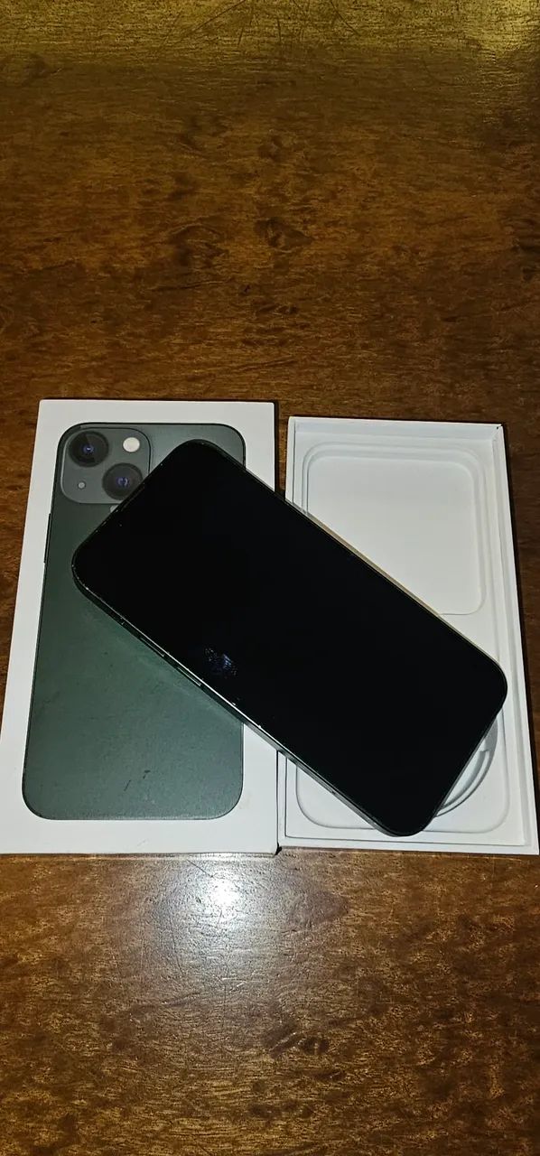 Iphone 13 mini 128GB nunca aberto Verde com caixa original  - Foto 2