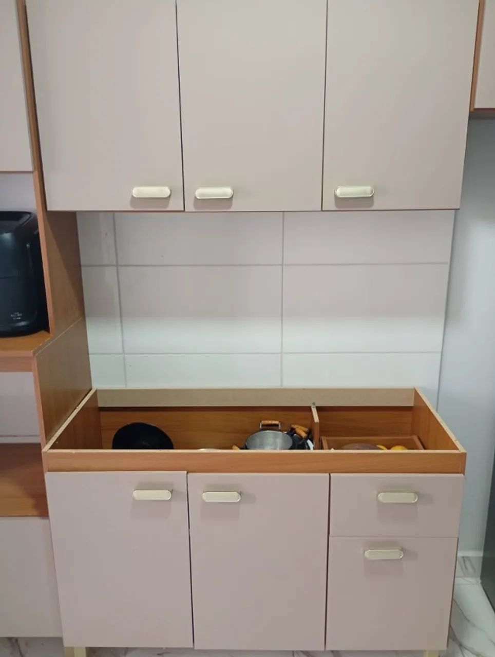 Cozinha Modulada Completa MDP - Seminova e Bem Conservada - Foto 5