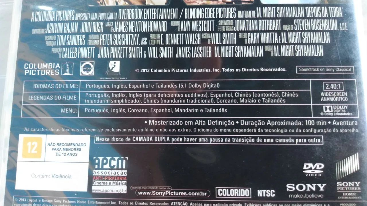 DVD original depois da terra bom estado.  - Foto 5