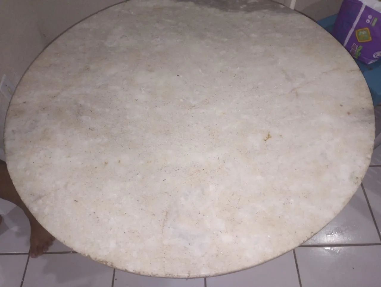 Mesa granito  80 cm altura 80 cm - Foto 2