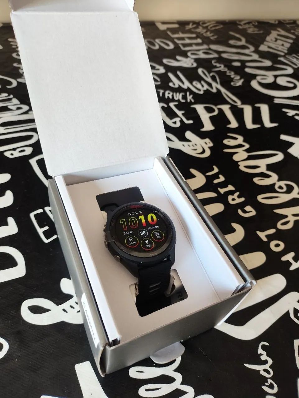 Smartwatch GARMIN Forerunner 265 - Preto - Foto 2