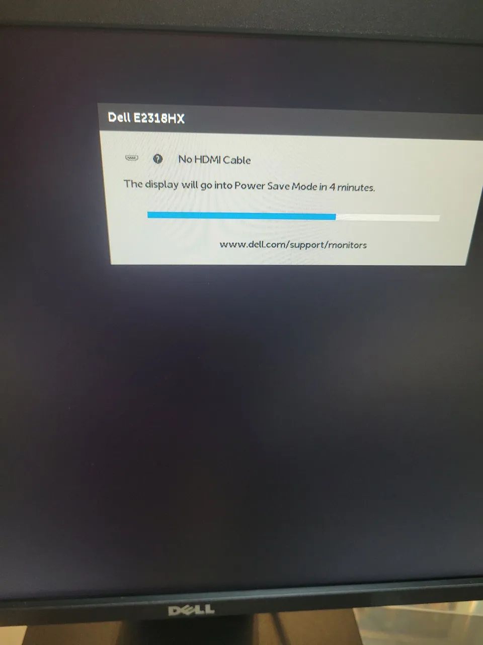 Monitor Del E2318 HX semi novo  - Foto 3