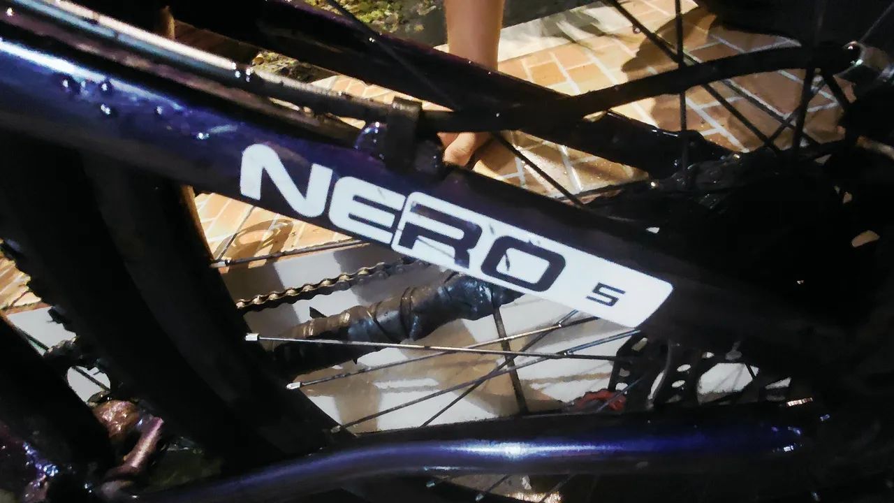 Bike Nero 5 purple (troco em pc ou console) - Foto 5