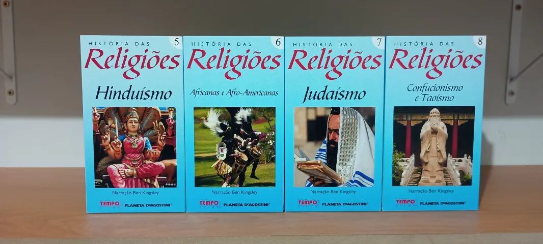 Coleção completa em VHS "História das Religiões", com 13 volumes - Foto 3