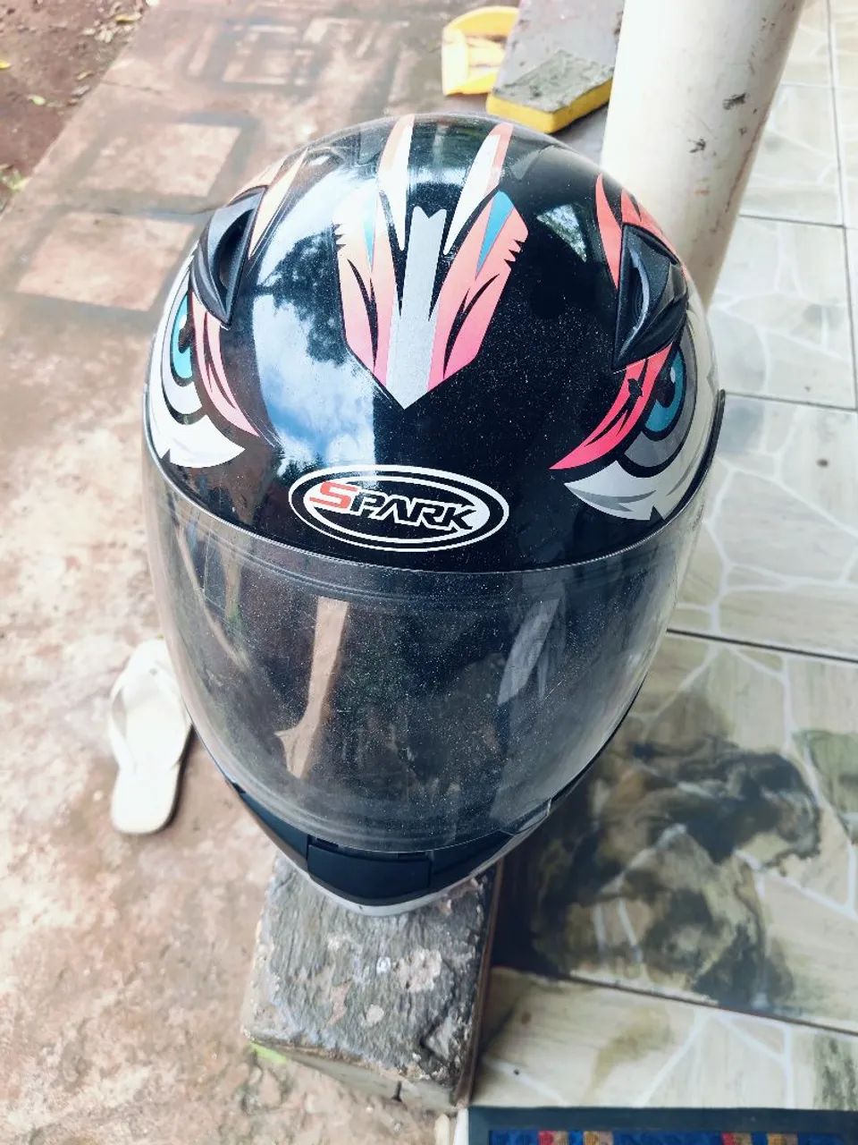 Capacete pra sair rápido pouco usado!  - Foto 3