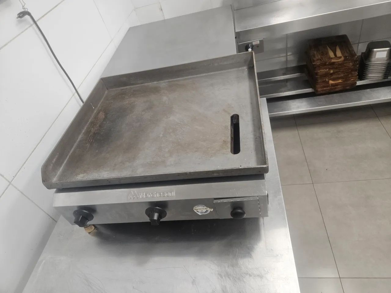 Chapa a Gás Venâncio 60 cm 2 Queimadores  - Foto 2