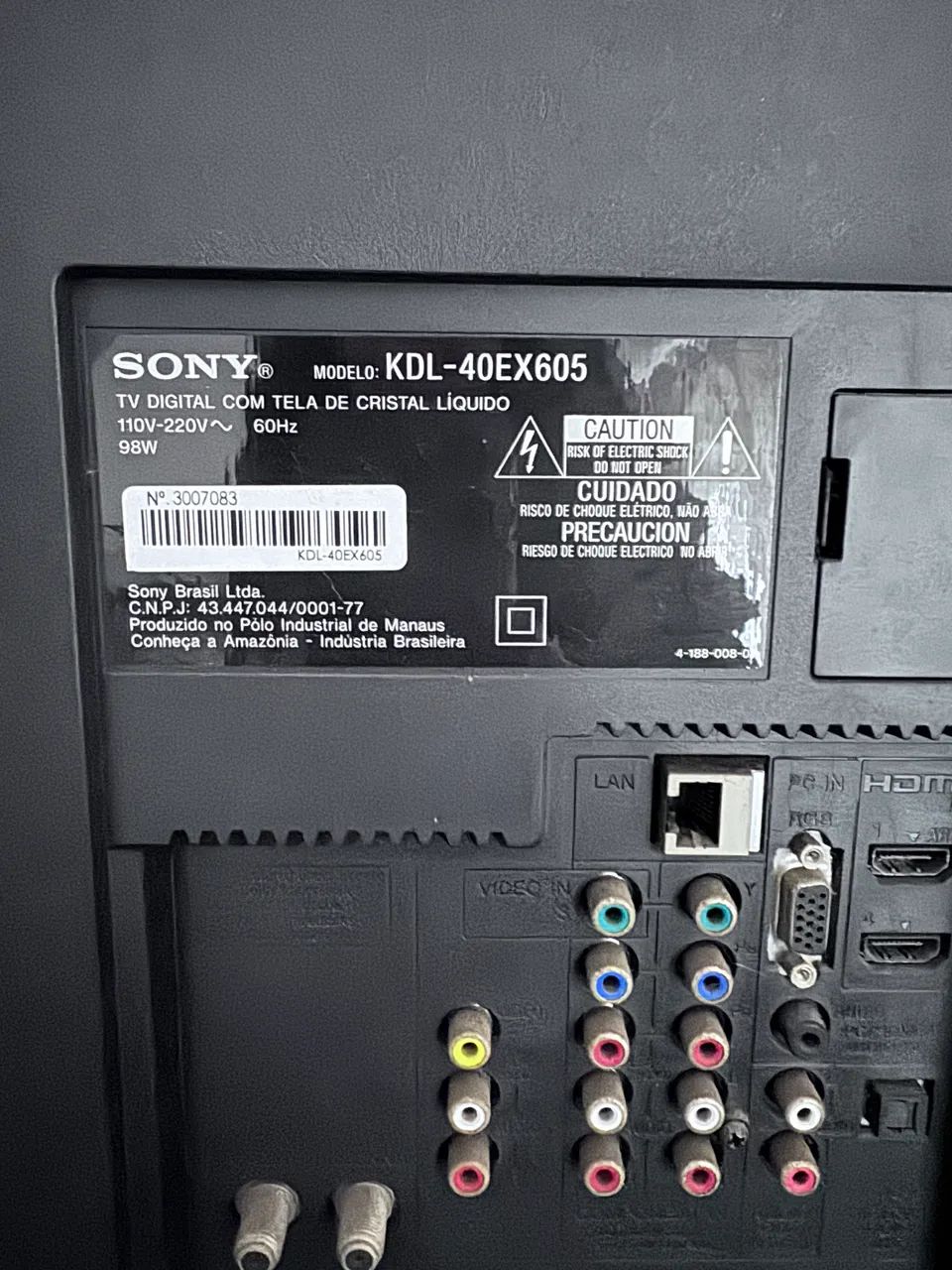 Vendo televisão Sony bravia 40? - Foto 3