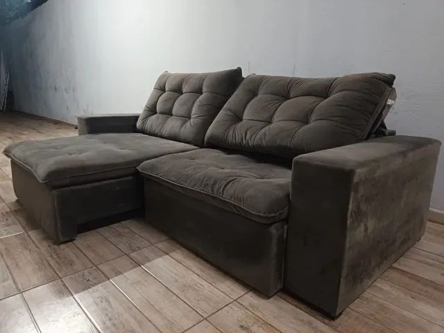 Sofá Lindo Retrátil reclinável