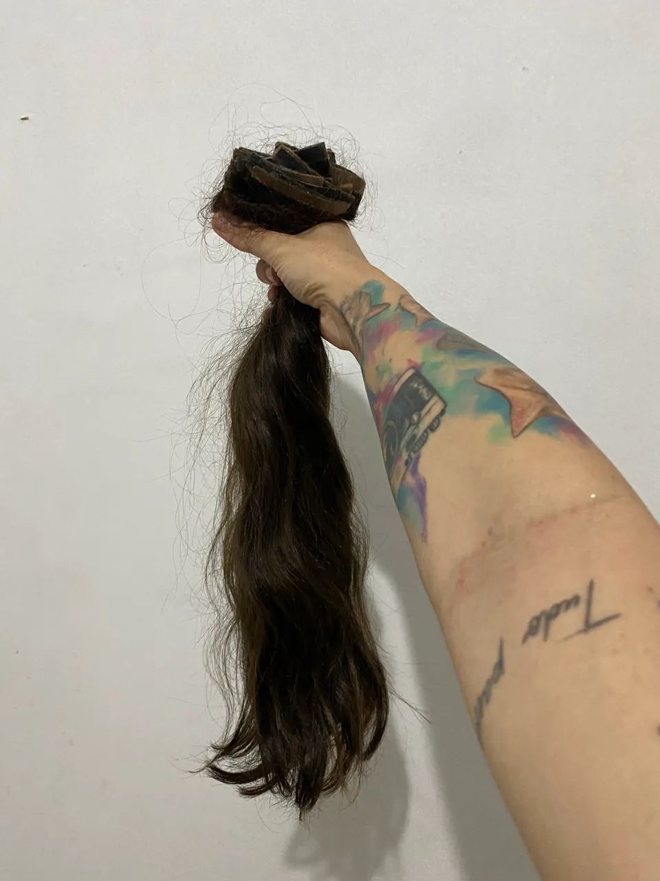 Cabelo humano 1000  *18