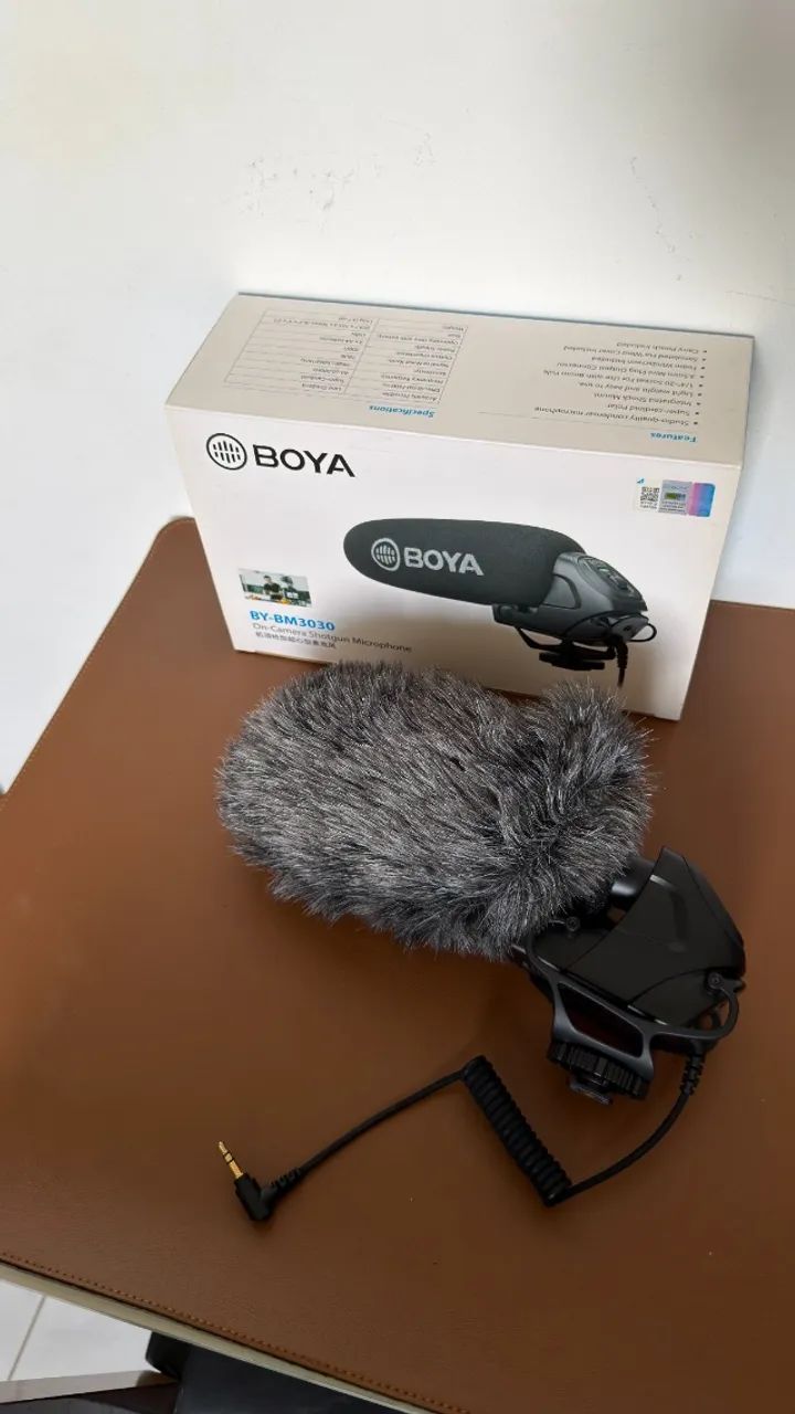 Microfone Boya BY-BM3030 Condensador Supercardioide - Foto 3