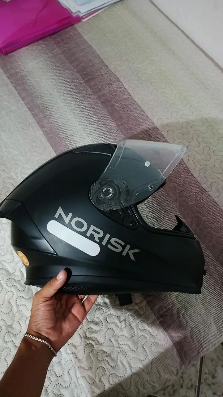 Capacete Norisk n58 NOVO - Foto 3