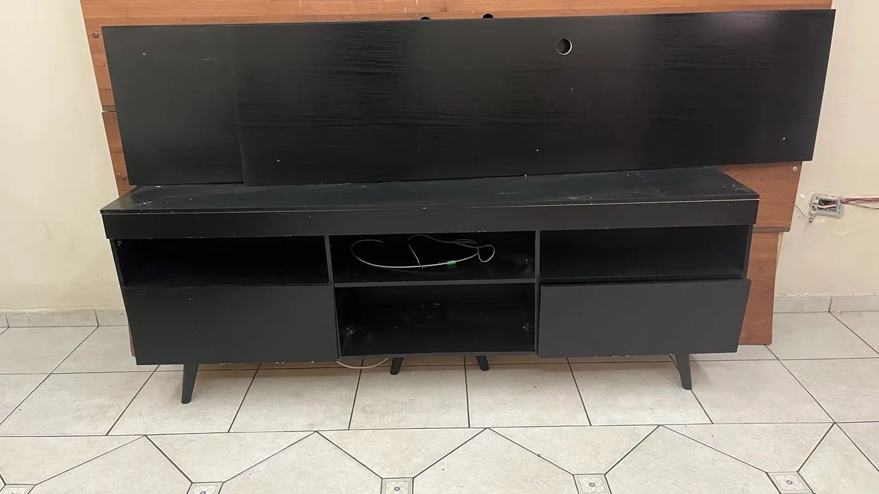 VENDO PAINEL + RACK ? R$ 350 - Foto 3
