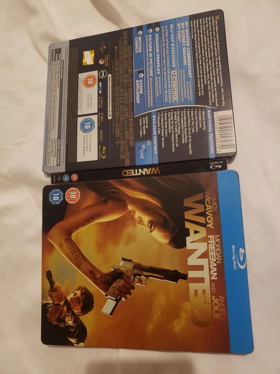 Steelbook Blu Ray O Procurado Wanted 