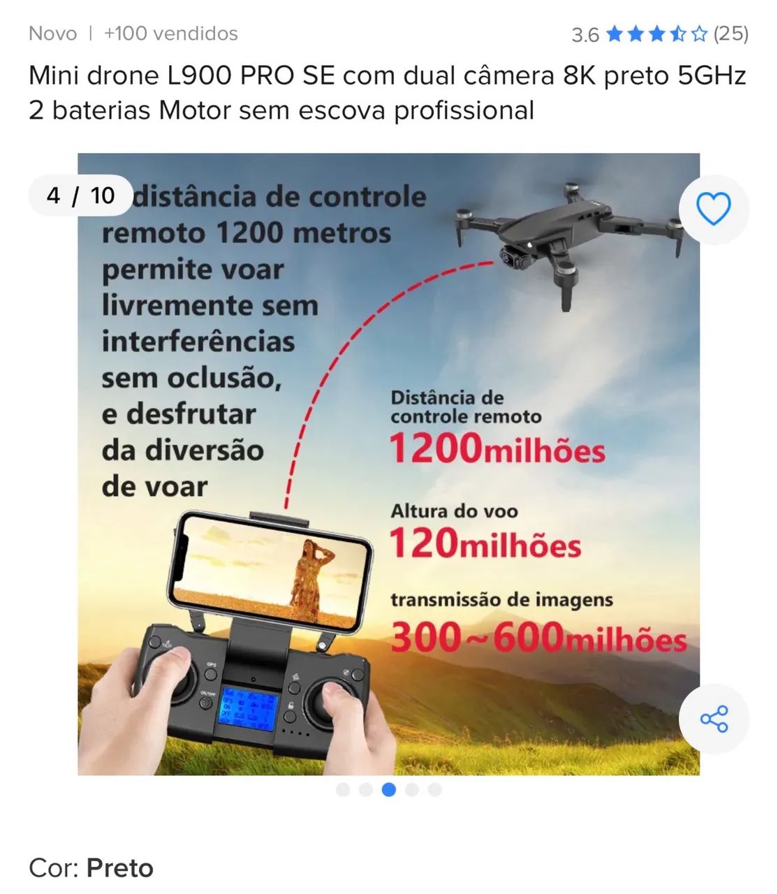 Drone - novo - Foto 2