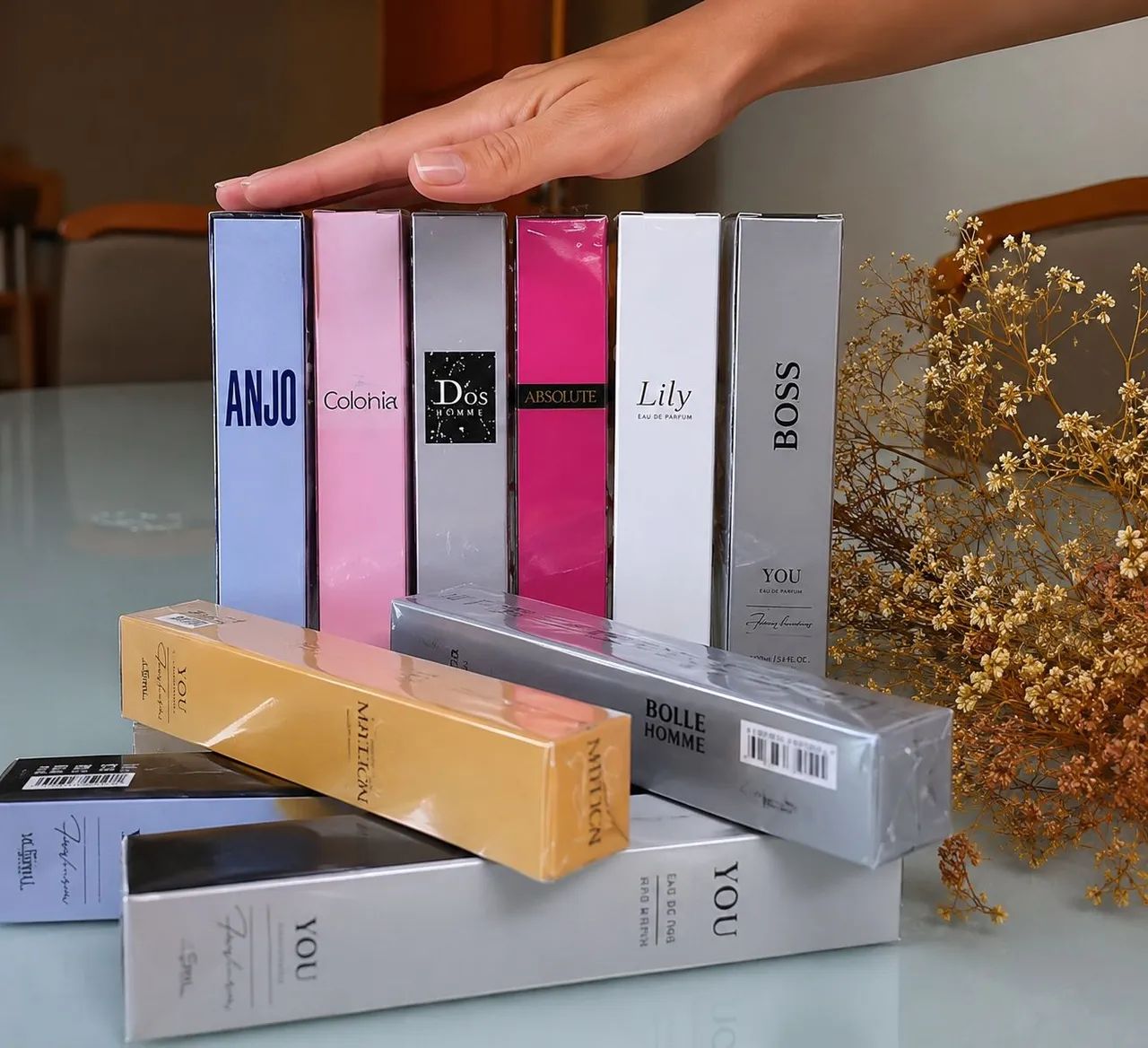 3 Perfumes de 45ml por R$60,00