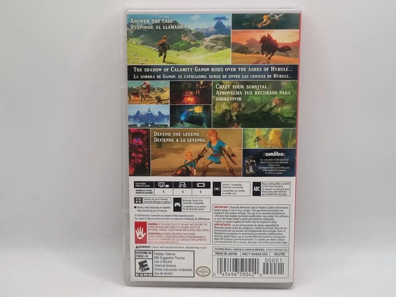Zelda Breath of the Wild - Nintendo Switch  - Foto 2