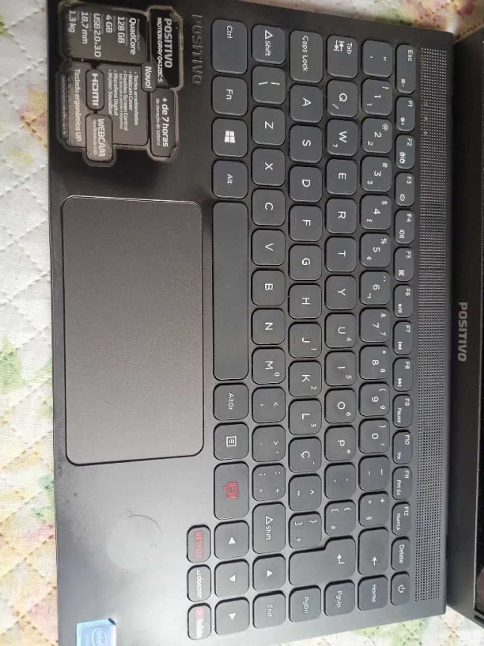 Notebook Positivo motion gray q4128c-s - Foto 3
