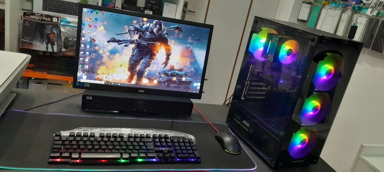 PC GAMER INTEL CORE I5 4° Gen + 16 DE RAM + RX580 DE 8GB - Foto 2