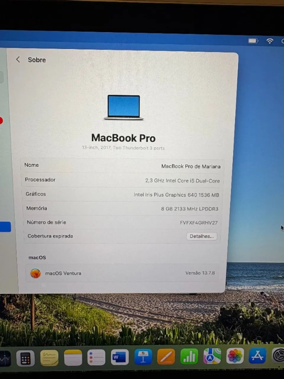 MacBook Pro 13-inch A1708 2,3 Ghz Core I5 Dual-core 8GB - Foto 3