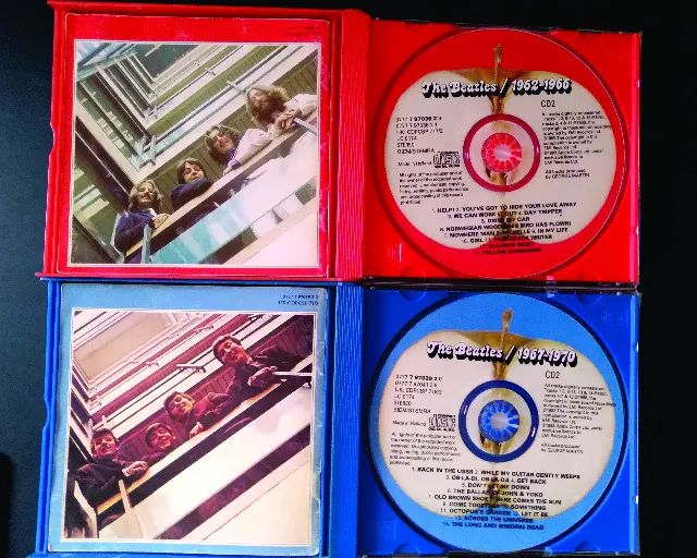 CD The Beatles Box 1962-1966 e 1967-1970 excelente estado - Foto 4