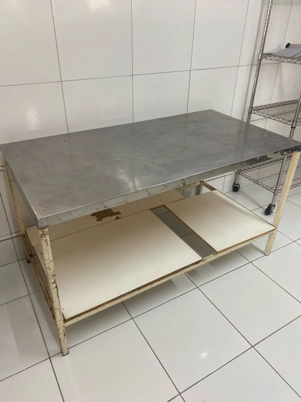Bancada em inox Usada - Foto 2
